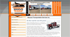 Desktop Screenshot of bassanitransportation.com
